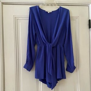 Revolve Finders Keepers Purple Romper Small